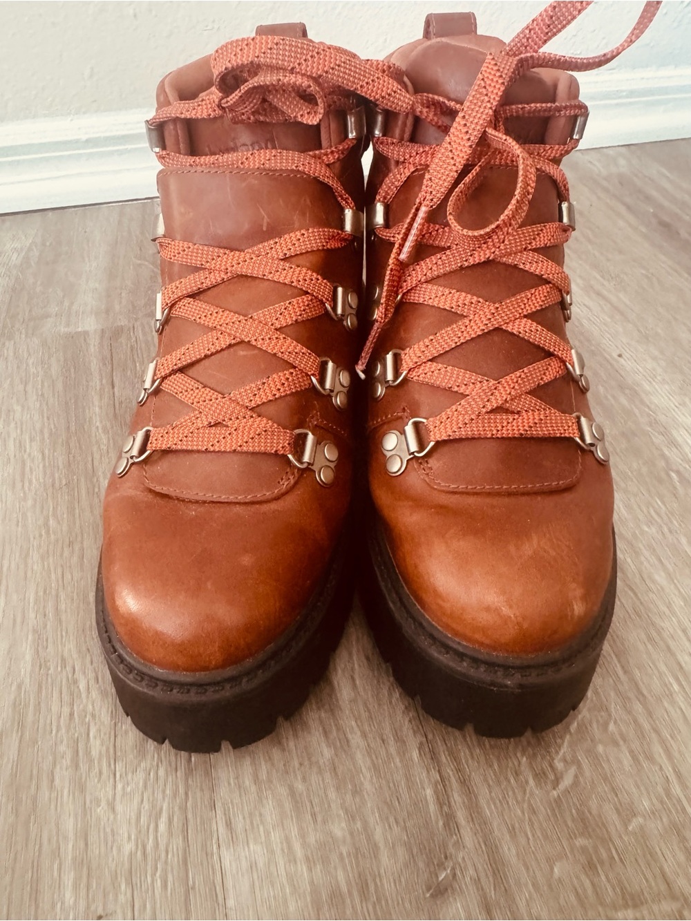 SOLD! Timberland Women's Stone Street Mid Lace Up Platform Hiking Boot - Picture 12 of 13